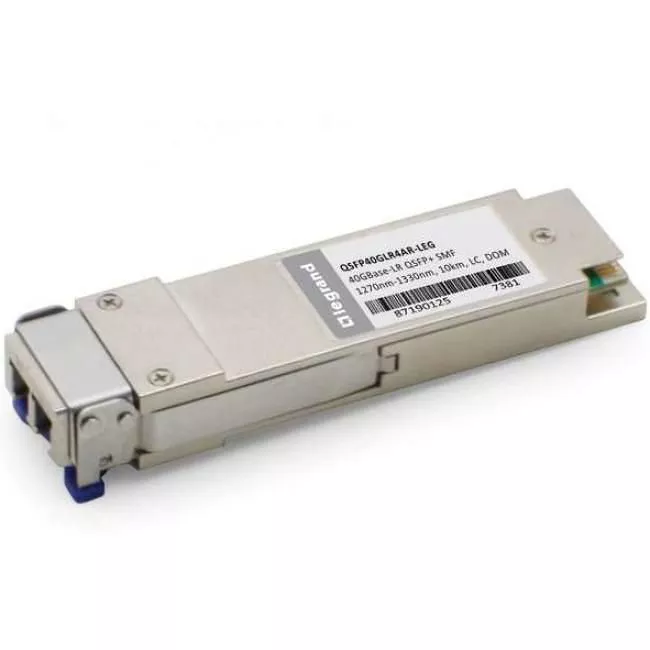 C2G QSFP40GLR4AR-LEG 40GBase-LR4 QSFP+ TAA Transceiver