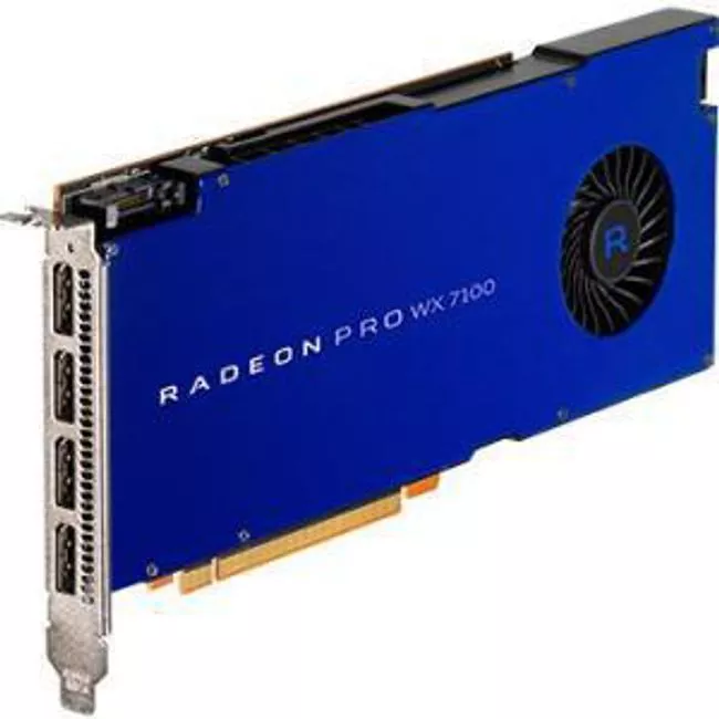 ATI 100-505826 Radeon Pro WX 7100 Graphic Card - 8 GB GDDR5
