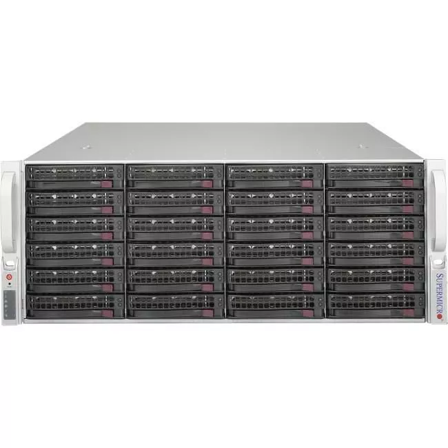 Supermicro CSE-846BE2C-R1K23B SuperChassis 846BE2C-R1K23B Server Case - Rack-mountable - Black - 4U