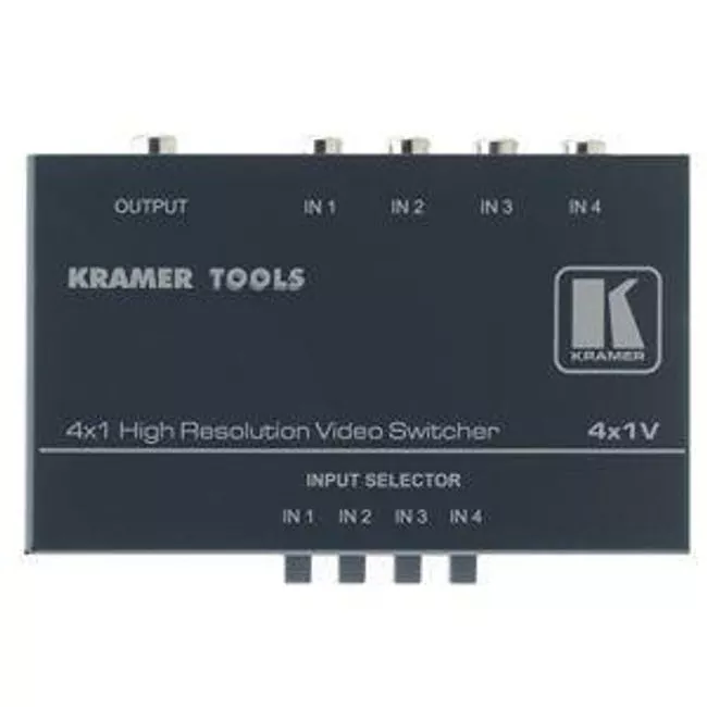 Kramer 4X1V 4x1 Composite Video Switcher