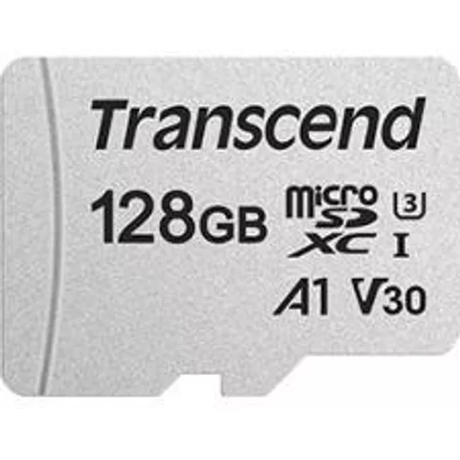 Transcend TS128GUSD300S-A 128 GB Class 10/UHS-I (U3) microSDXC
