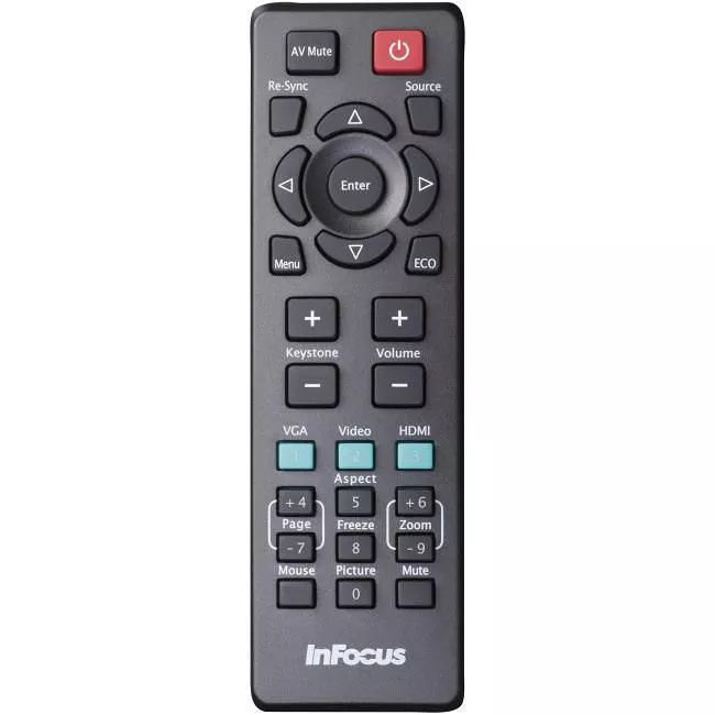 InFocus HW-NAVIGATOR-5 Standard Replacement Remote
