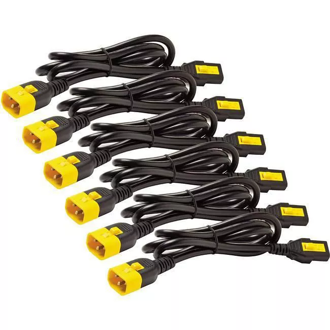 APC AP8706S-NAX340 Power Extension Cord - 6 Pack - C13 to C14