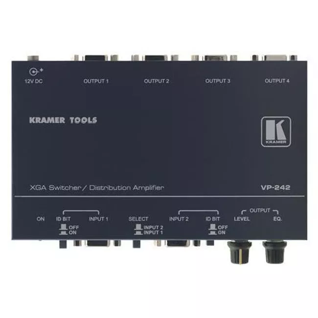 Kramer VP-242 2x1:4 Computer Graphics Video Switcher
