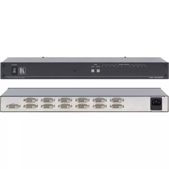 Kramer VM-12HDCP 1:12 HDCP Compliant DVI Distribution Amplifier