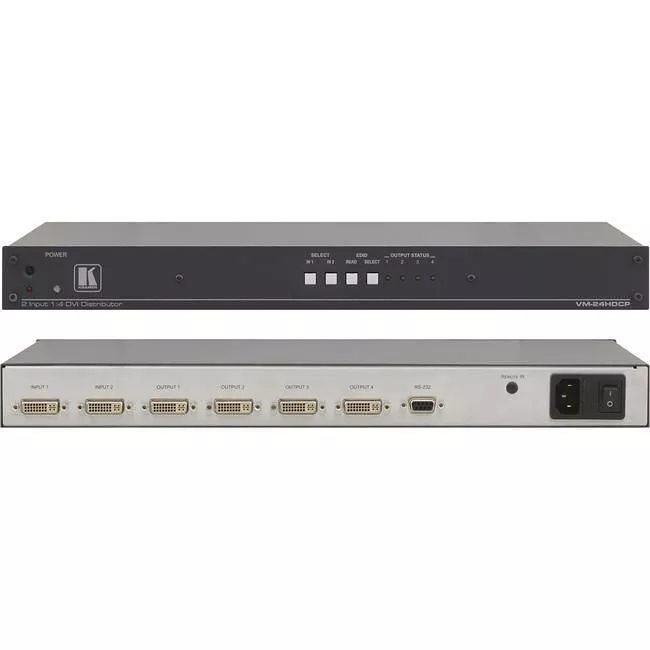 Kramer VM-24HDCP 2:4 DVI Distribution Amplifier