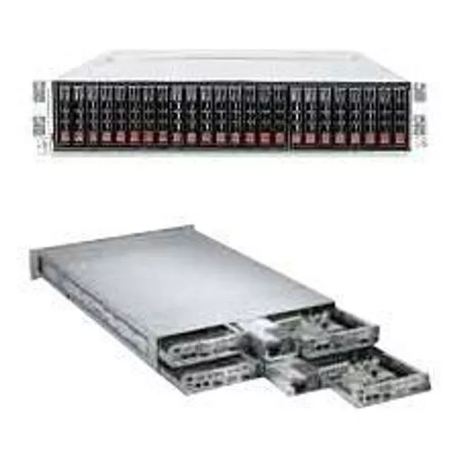 Supermicro AS-2122TG-HIBQRF 2U 4 Node Rack Barebone - AMD Chipset SR5670 - 2X Socket G34 LGA-1944