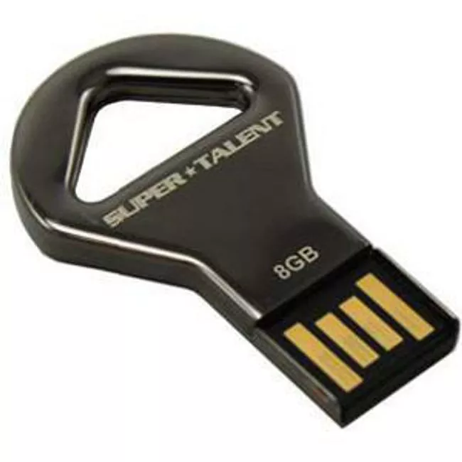 Super Talent STU8GCKBN 8 GB Elite CKB USB 2.0 Flash Drive