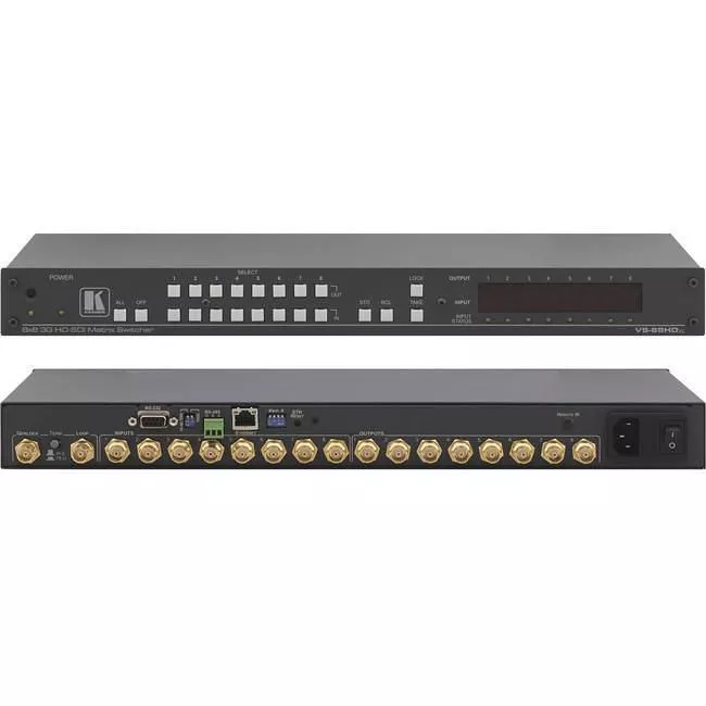 Kramer VS-88HDXL 8x8 3G SD/HD-SDI Matrix Switcher