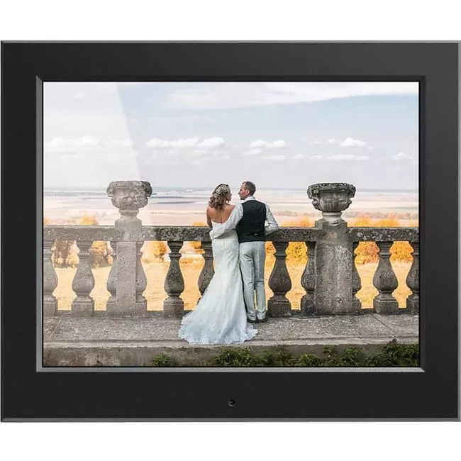 Aluratek ASDPF08F 8 inch Slim Digital Photo Frame