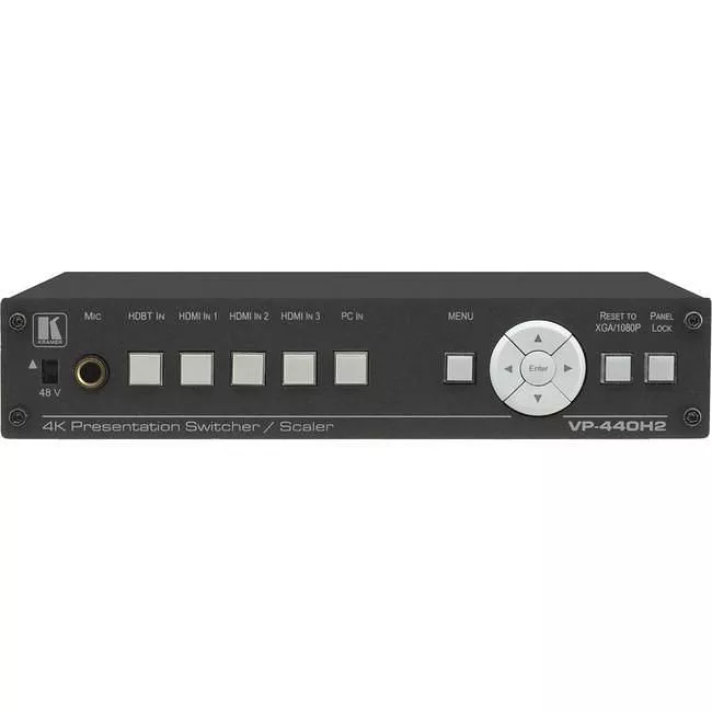 Kramer 72-00069790 4K Presentation Switcher/Scaler With HDBT and HDMI Outputs