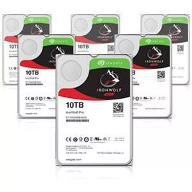 Seagate ST10000NE0008 Hard Drive - 10 TB - 3.5 - 7200 - SATA - 256 MB - IronWolf Pro