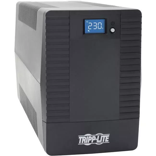 Tripp Lite OMNIVSX850D UPS 850VA 480W Line-Interactive UPS with 4 Schuko CEE 7/7 Outlets - AVR 230V 1.5 m Cord LCD USB Tower