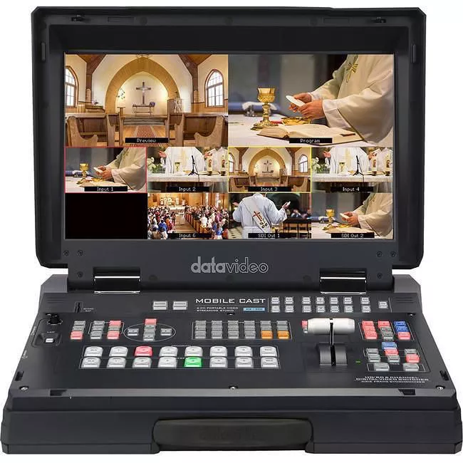 Datavideo HS-1300 6-Channel HD Portable Video Streaming Studio