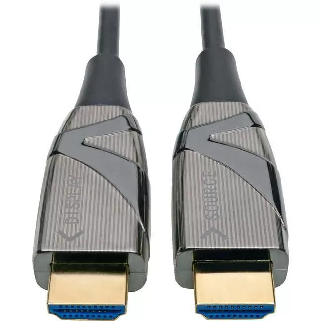 Tripp Lite P568-20M-FBR Eaton Tripp Lite Series 4K HDMI Fiber Active Optical Cable (AOC) - 4K 60 Hz, HDR, 4:4:4 (M/M), 20 m (65 ft.)