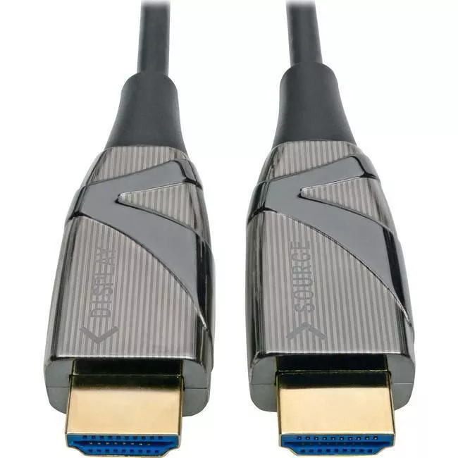 Tripp Lite P568-30M-FBR Eaton Tripp Lite Series 4K HDMI Fiber Active Optical Cable (AOC) - 4K 60 Hz, HDR, 4:4:4 (M/M), 30 m (98 ft.)