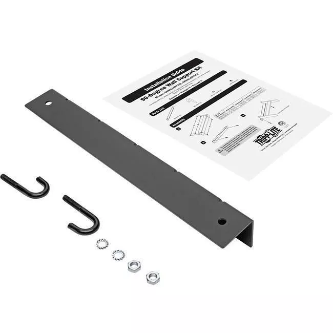 Tripp Lite SRLWALLSPPT12 Wall Support Kit for 12 in. Cable Runway, Straight and 90-Degree - Hardware Included