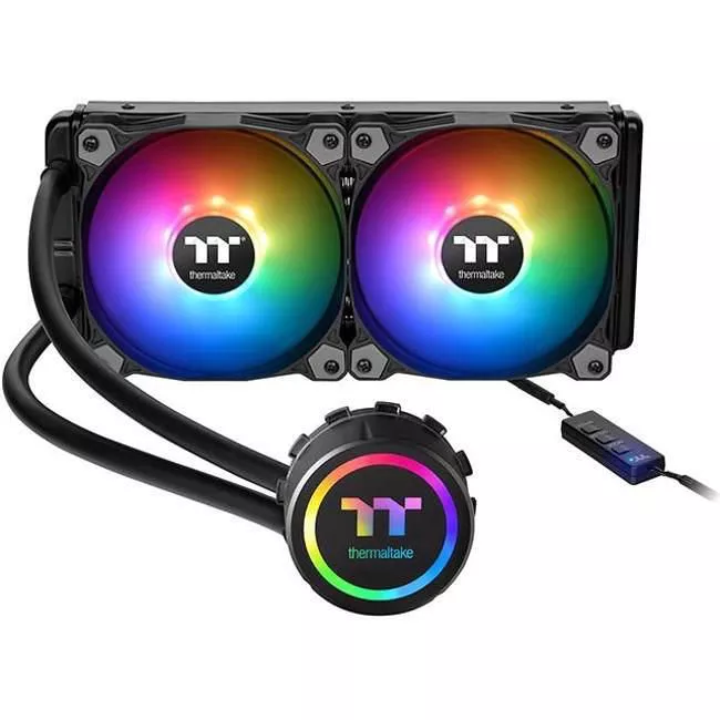 Thermaltake CL-W233-PL12SW-A Water 3.0 240 ARGB Sync Cooling Fan/Radiator/Water Block