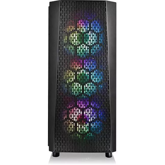 Thermaltake CA-1L7-00M1WN-03 Versa J24 Tempered Glass ARGB Edition Mid-Tower Chassis
