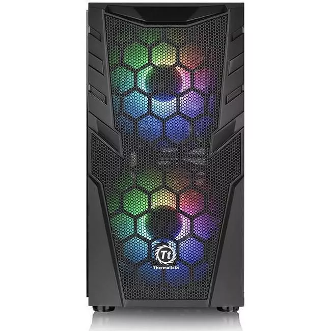 Thermaltake CA-1N3-00M1WN-00 Commander C32 TG ARGB Midi Tower Computer Case w/ Windowed Side Panel