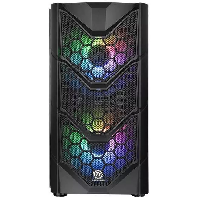 Thermaltake CA-1N7-00M1WN-00 Commander C36 TG ARGB Computer Case, Windowed Side Panel - Midi Tower