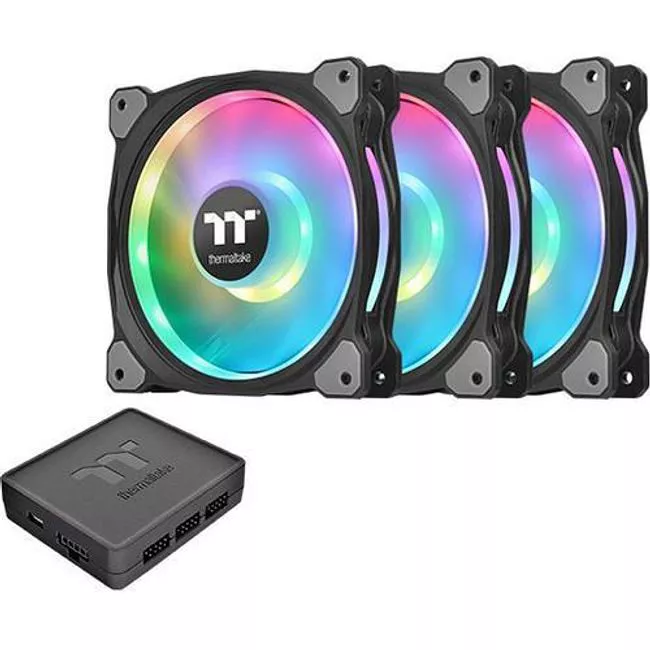 Thermaltake CL-F078-PL14SW-A Riing Duo 14 RGB Radiator Fan TT Premium Edition