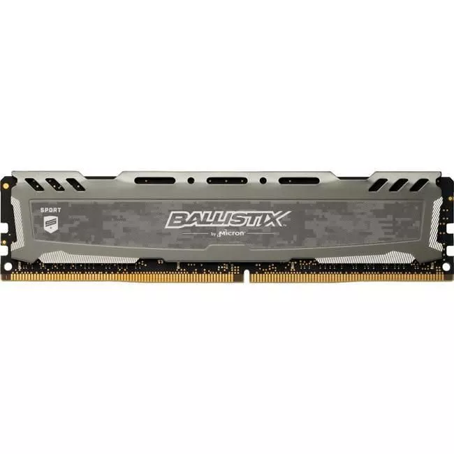 Crucial BLS8G4D32AESBK Ballistix Sport LT 8GB DDR4 SDRAM Memory - 3200 MHz - Non-ECC - Unbuffered