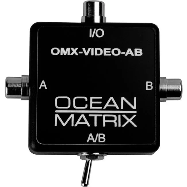 Ocean Matrix OMX-VIDEO-AB Composite Video RCA Input Expander Switch