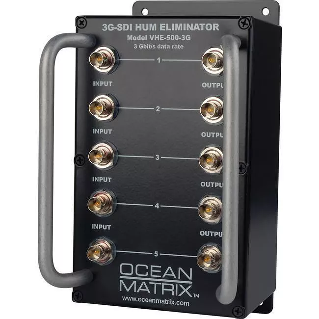 Ocean Matrix VHE-500-3G 3G-HD-SDI and SDI 5-Channel Video Hum Eliminator