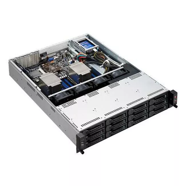 ASUS RS520-E8-RS12-EV2 2U Rackmount Barebone - Intel C612 Chipset - Socket LGA 2011-v3 - 2 x CPU