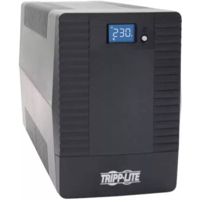 Tripp Lite OMNIVSX1000D UPS 1kVA 600W Line-Interactive UPS with 4 Schuko CEE 7/7 Outlets - AVR 230V 1.5 m Cord LCD USB Tower
