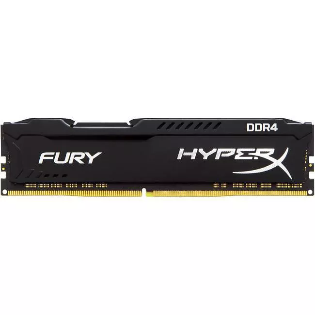 Kingston HX432C18FB/4 Fury 4GB DDR4 SDRAM Memory Module - 3200 MHz - Non-ECC - Unbuffered