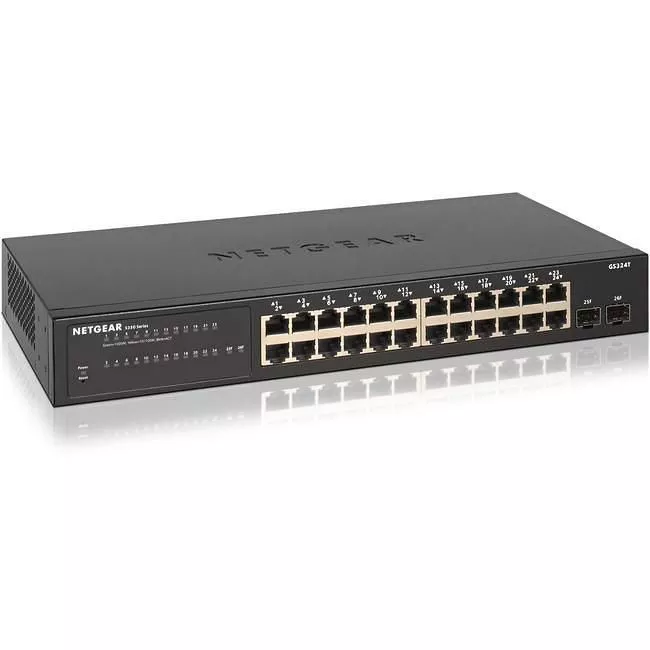 NETGEAR GS324T-100NAS S350 GS324T Ethernet Switch