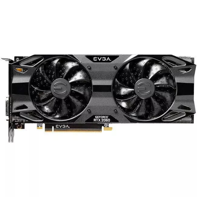 EVGA 06G-P4-2067-KR NVIDIA GeForce RTX 2060 Graphic Card - 6 GB GDDR6