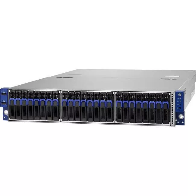 MiTAC B8026T70AV26HR-LE Transport SX 2U Rack Barebone - 1X AMD Socket SP3 - AST2500 Chipset