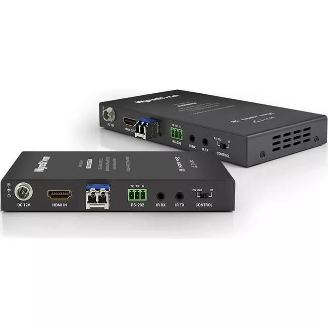 WyreStorm EXF-300-H2 4K HDR 4:4:4 60Hz OM3 Multi-Mode Fiber Extender, with 2-Way IR/RS-232