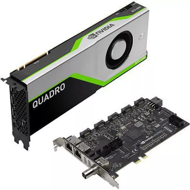 PNY VCQRTX6000SYNC-PB NVIDIA Quadro RTX6000 + Quadro Sync II Turnkey Kit
