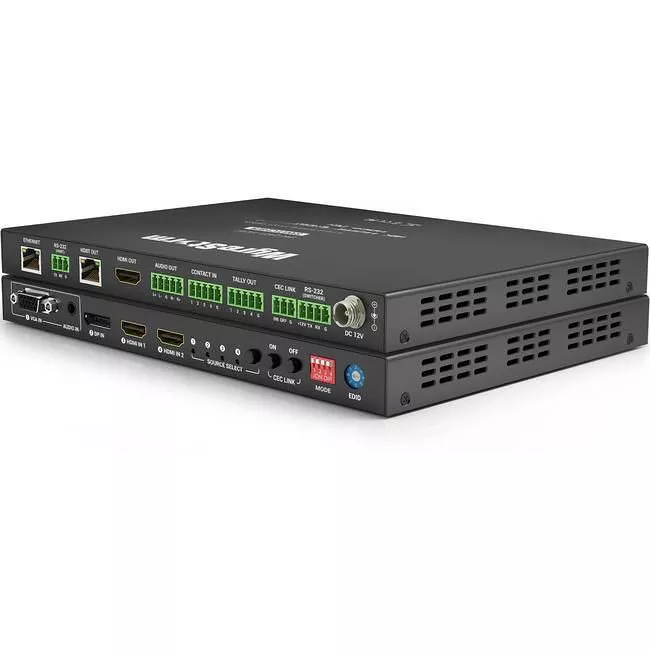 WyreStorm SW-0401-HDBT 4K HDBaseT™ 4:1 HDMI/DP/VGA Presentation Switcher with scaler & CEC