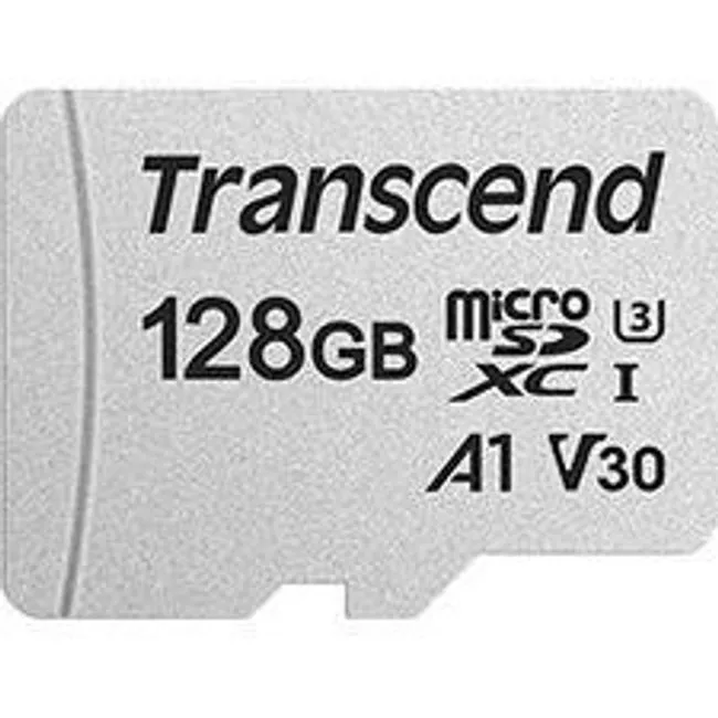 Transcend TS128GUSD300S 128 GB UHS-I U3A1 MicroSD w/o Adapter