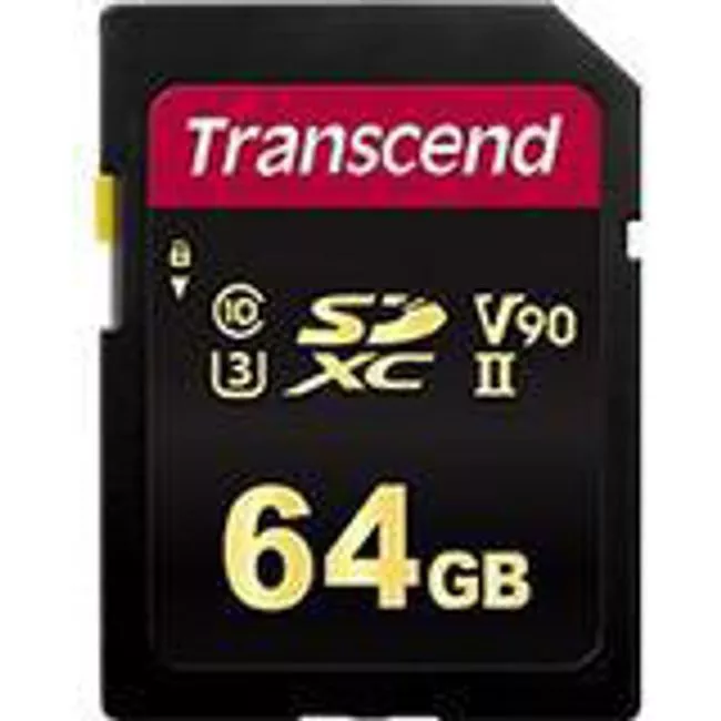 Transcend TS64GSDC700S 64 GB SDXC Class 3 UHS-II CARD
