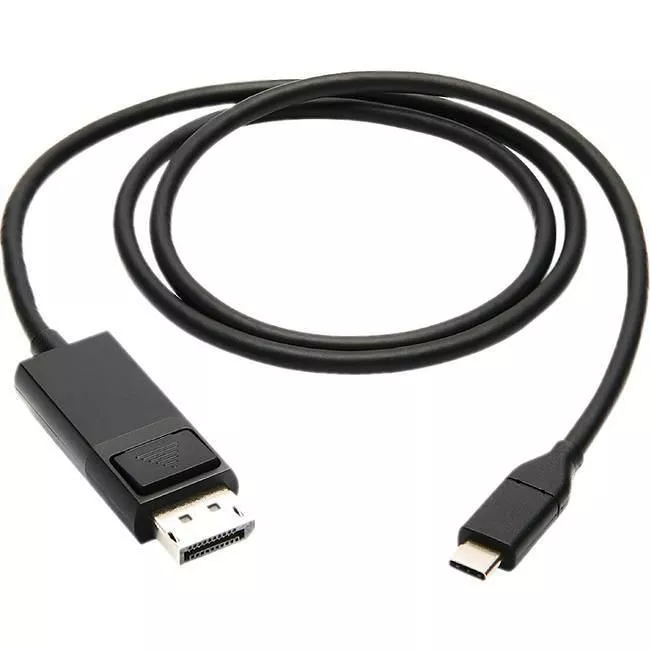 Tripp Lite U444-003-DP-BE USB-C to DisplayPort Adapter Cable (M/M) 4K 60 Hz HDR Locking DP Connector 3 ft. (0.9 m)