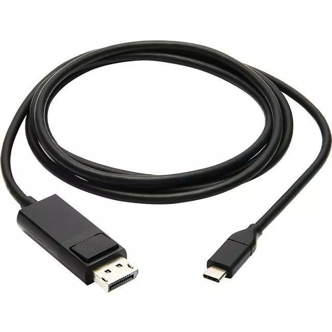 Tripp Lite U444-006-DP-BE USB-C to DisplayPort Adapter Cable (M/M) 4K 60 Hz HDR Locking DP Connector 6 ft. (1.8 m)