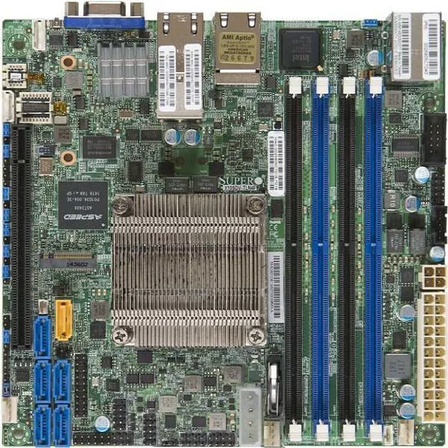 Supermicro MBD-X10SDV-8C-TLN4F+-O Server Motherboard - Intel D-1541 - BGA 1667
