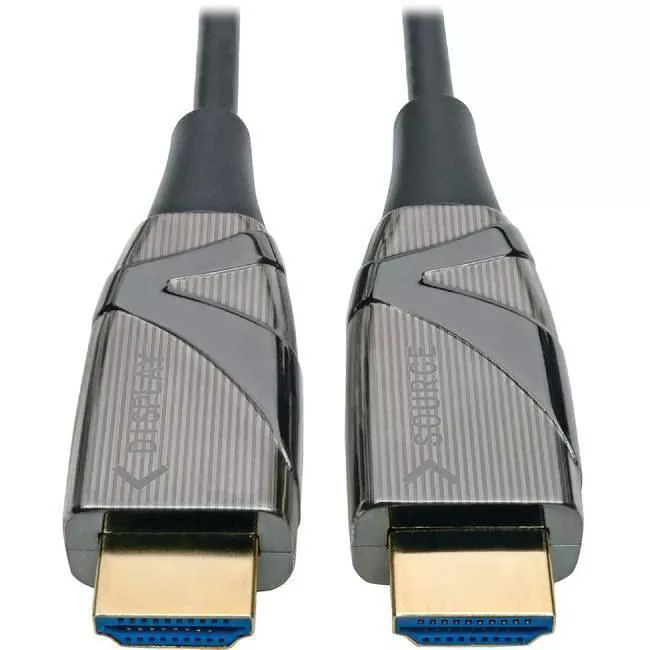 Tripp Lite P568-50M-FBR Eaton Tripp Lite Series 4K HDMI Fiber Active Optical Cable (AOC) - 4K 60 Hz, HDR, 4:4:4 (M/M), 50 m