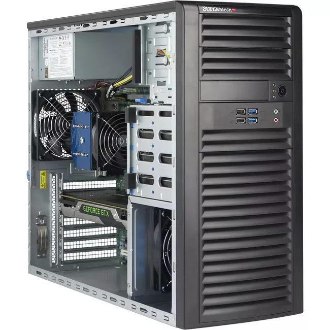 Supermicro SYS-5039C-T Mid-tower Barebone - Intel C246 Chipset - 1 x Socket H4 LGA-1151