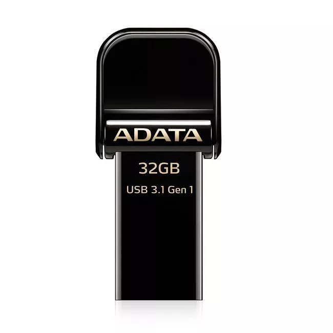 ADATA AAI920-32G-CBK AI920 32 GB Black Color Box Flash Drive