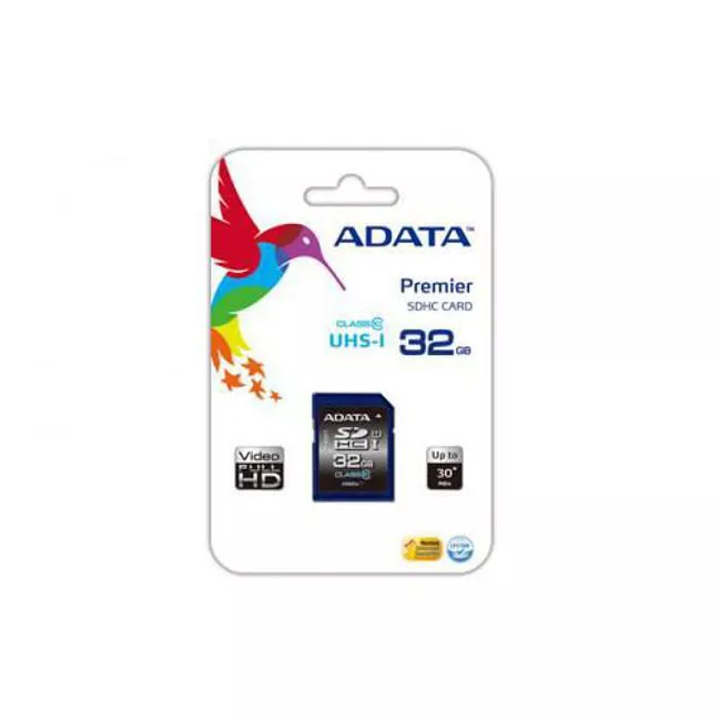 ADATA ASDH32GUICL10-R Premier 32 GB Class 10/UHS-I V10 SDHC