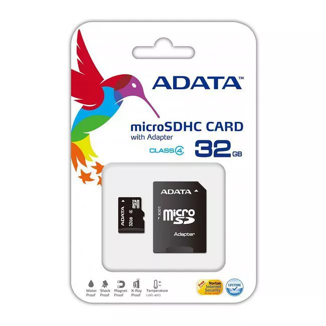 ADATA AUSDH32GUICL10-RA1 Premier UHS-I CL10 32 GB MicroSDHC Memory Card