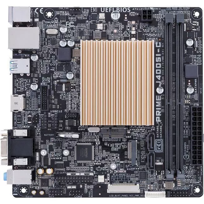 ASUS PRIME J4005I-C Motherboard - Intel Chipset - Intel Celeron J4005