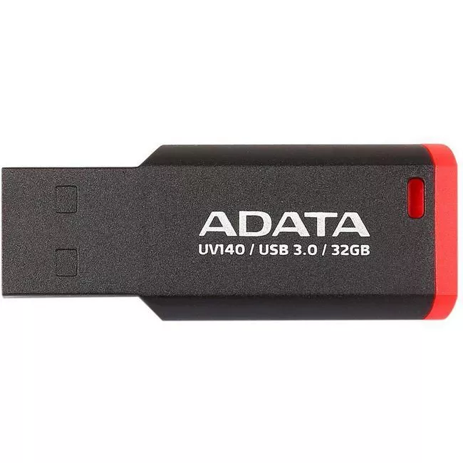 ADATA AUV140-32G-RKD UV140 32GB USB 3.0 Flash Drive Red/Black